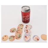 30 bouchons de lait, vintage