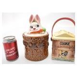 2 jarres ï¿½ biscuits, vintage