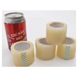 4 rondelles de ruban transparent, neuves