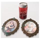 2 cadres vintage, madame ï¿½lisabeth Vigï¿½e Le Brun