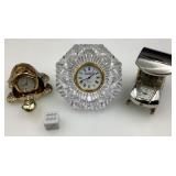 3 petits cadrans, dont tortue