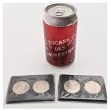 4 piï¿½ces hockey great coins, 1996, ï¿½dition