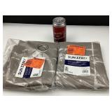 2 rideaux Sun Zero, neufs, 40'' x 63''