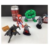 Lot de figurines de super-hï¿½ros