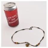 Collier Bob Marley, en métal