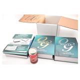 Coffret de livres de références sur or, argent