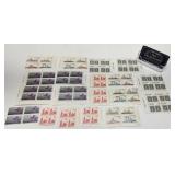 Lot de blocs de timbres du Canada, neufs, avec