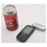 Téléphone Samsung et lecteur MP3