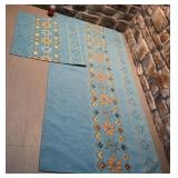 2 tapis antidérapants, 27'' x 27'' et 36'' x 70''