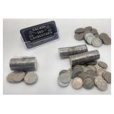 Lot de pièces de monnaie internationales, dont