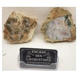 2 géodes du Mont Lyall