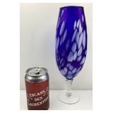 *Grande coupe en verre soufflé style Murano