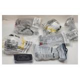 5 lunettes de sécurité et 4 masques N95