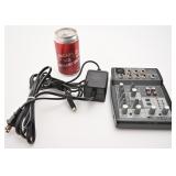 Mixer Behringer, 5 inputs, fonctionnel