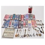 Petites cuillères et fourchettes de collection