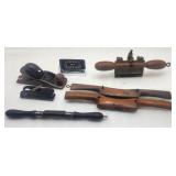 Planes et rabots, dont Stanley et  W.M. and Sons,