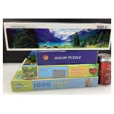 4 casse-tête, dont 3 de 1000 pièces