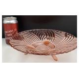 *Bol Anchor Hocking prismatic swirl, en verre