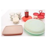 Lot de plats Tupperware