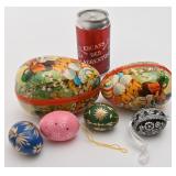 Lot d'oeufs de Pques, 2 West Germany et