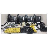 4 téléphones multilignes Panasonic, avec