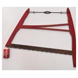 Antique scie de ferme, à archet