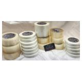 Différents rubans d'emballage