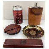 Flasque, sous-verres, support à bouteille