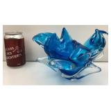 *Centre de table en verre soufflé