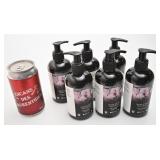 6 bouteilles de savon à main Campeau, neuves