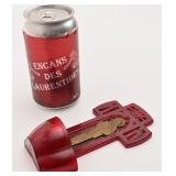 Rare bénitier de Jésus, en plastique