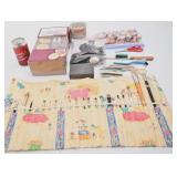 Articles pour bricolage, dont pinceaux