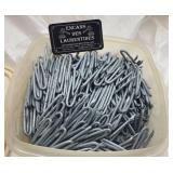 Boîte de crampes galvanisées