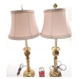 Paire de lampes en métal non ferromagnétique,