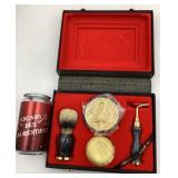 Coffret pour rasage, homme, vintage