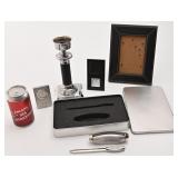 Objets de bureau, dont ensemble ouvre-lettres