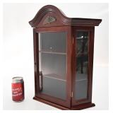 Petite armoire vitrée, de table ou murale