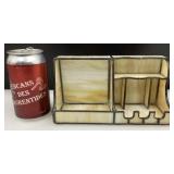 Secrétaire de table, en vitrail,