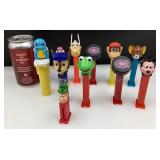 11 distributeurs de bonbons Pez