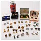 Lot de boutons de manchettes