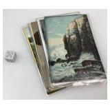 Cartes postales mixtes, dont antiques