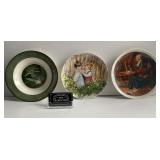 Lot d'assiettes de collection