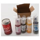 Bouteilles d'encre pour imprimante, neuves