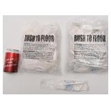 60 paquets de fourchette, serviette et sel, neufs