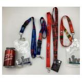 5 porte-clés de cou NFL du super bowl