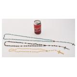 3 chapelets vintage, dont Roma