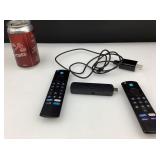Clé Fire TV Amazon, avec 2 télécommandes
