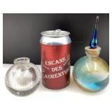 2 parfumeuses, en verre