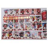 Lot de cartes de hockey Tim Horton's, équipe