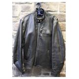 Manteau en cuir, grandeur 46